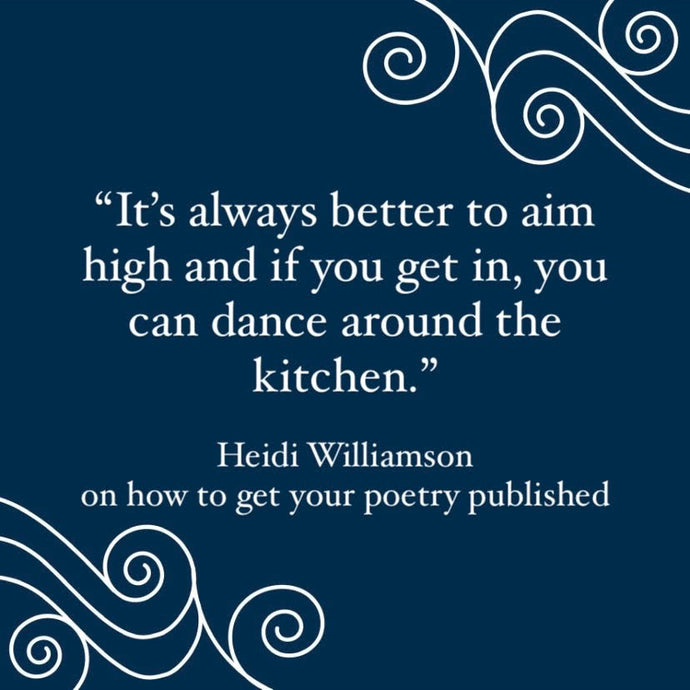 How to get your poetry published with Heidi Williamson