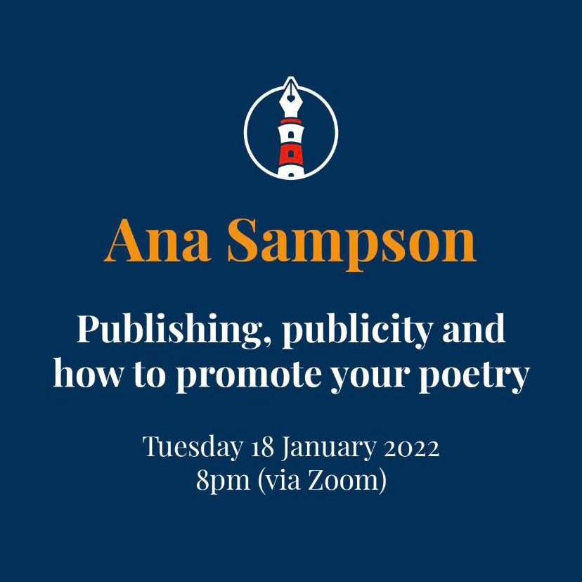 Ana Sampson: Publishing, publicity and how to promote your poetry